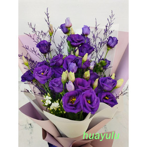 紫桔花束